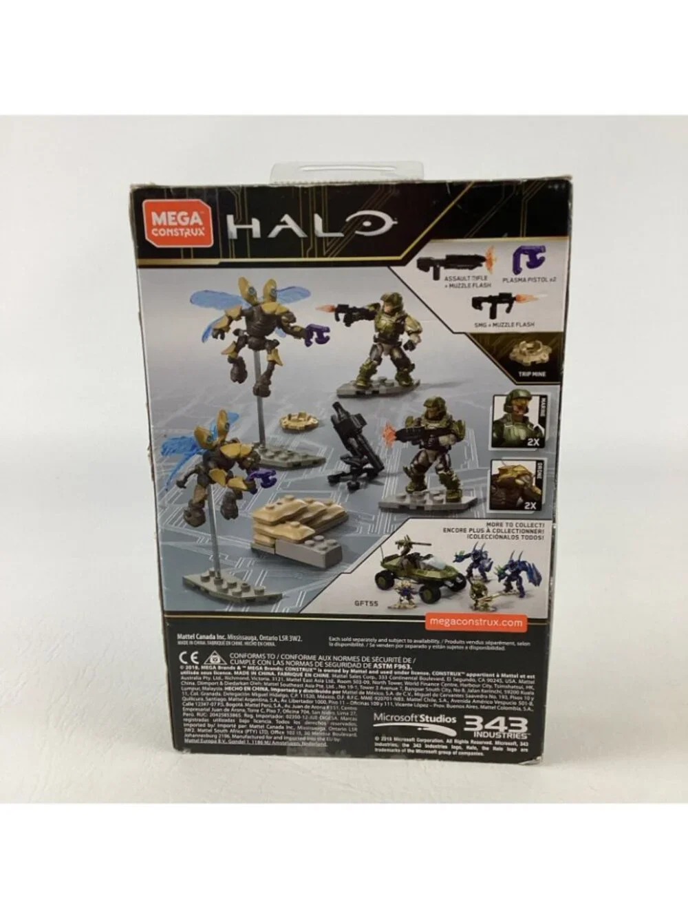 Mega Construx Halo UNSC Marine Defense 94 Pieces Sealed New Building Toy 2018